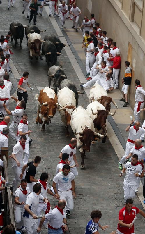 Los toros de José Escolar protagonizan un encierro rápido y limpio