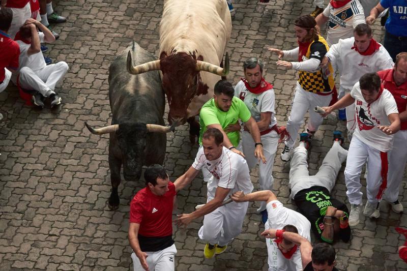 Los toros de José Escolar protagonizan un encierro rápido y limpio