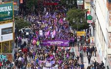 El Ayuntamiento de Ponferrada multa a dos sindicalistas por subirse a un macetero durante la manifestación del 8-M