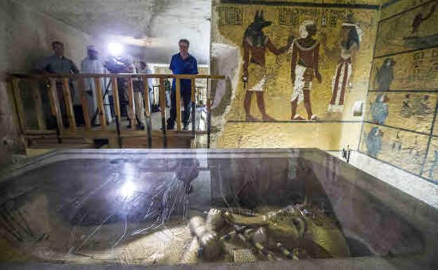 El sarcófago de Tutankamón se restaura por primera vez desde su descubrimiento