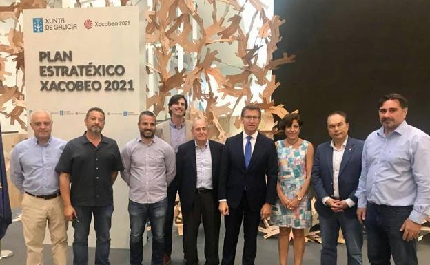 El Ayuntamiento de Ponferrada asiste a la presentación del Plan Estratéxico Xacobeo 2021