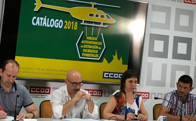 CCOO exige a la Junta la «profesionalización» del sector forestal que esta «completamente obsoleto» en CyL