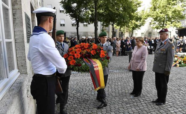 Alemania rinde homenaje a sus héroes del atentado fallido contra Hitler