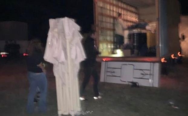 Un fallo del suministro eléctrico deja sin luz a las fiestas de Villafañe