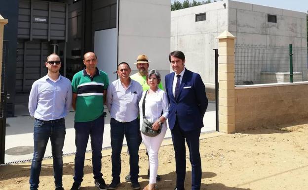 La estación depuradora de Oteruelo de la Vega comenzará las pruebas para entrar en funcionamiento «cuanto antes»
