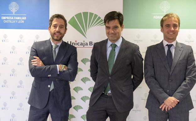 Unicaja Banco renueva su apoyo a las actividades del Fórum de Jóvenes de la Empresa Familiar de Castilla y León