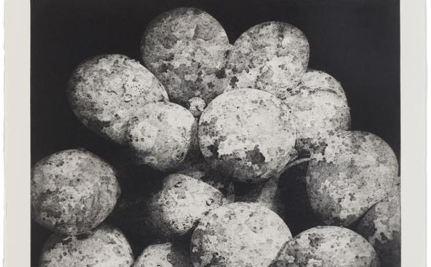 La obra del leonés Germán Aparicio, expuesta en el Museo Vivanco de la Cultura del Vino