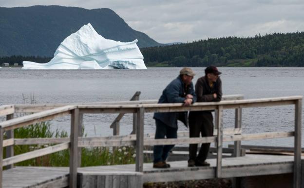 Los cazadores de icebergs viven tiempos de abundancia en Canadá