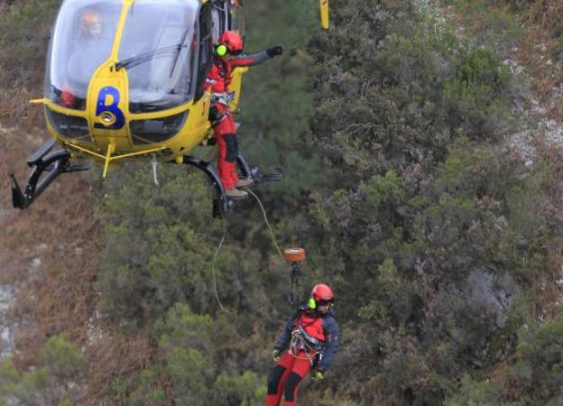 «Mientras caía creí que me iba a morir»