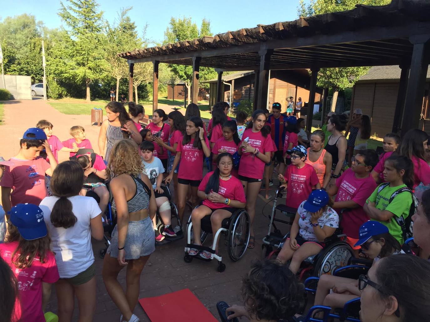 Clausura del Campamento de Aspaym en Cubillos del Sil