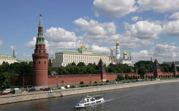 Hallan en el Kremlin una bomba de la Segunda Guerra Mundial