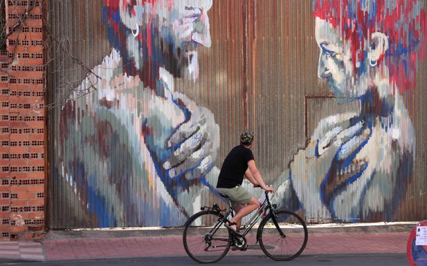 La Bañeza se consolida como escaparate internacional de arte urbano