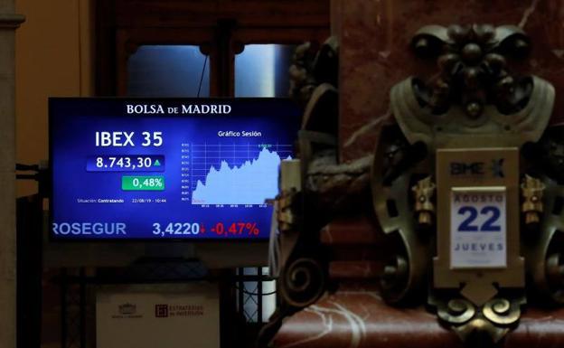 El Bundesbank y la Fed rebajan la expectativa de estímulos y el Ibex-35 sufre para cerrar al alza