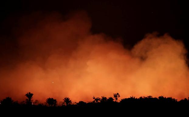 El fuego desvía el debate sobre la protección de la Amazonía