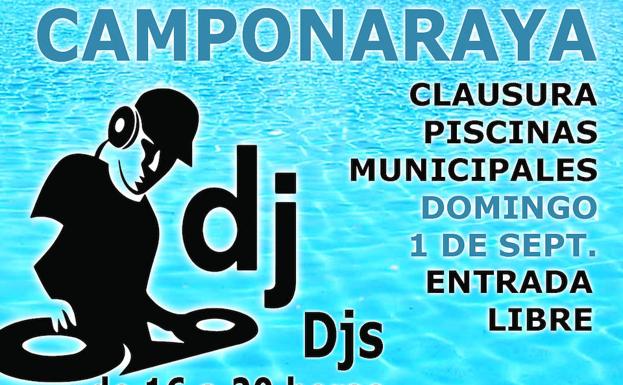 Camponaraya clausura la temporada de piscinas con música y actividades lúdicas