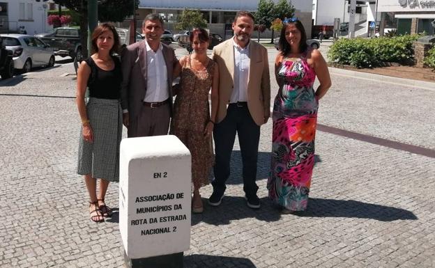 La Ruta de la Plata y la Rota da Estrada Nacional 2 se reúnen en Portugal para fijar una cooperación conjunta