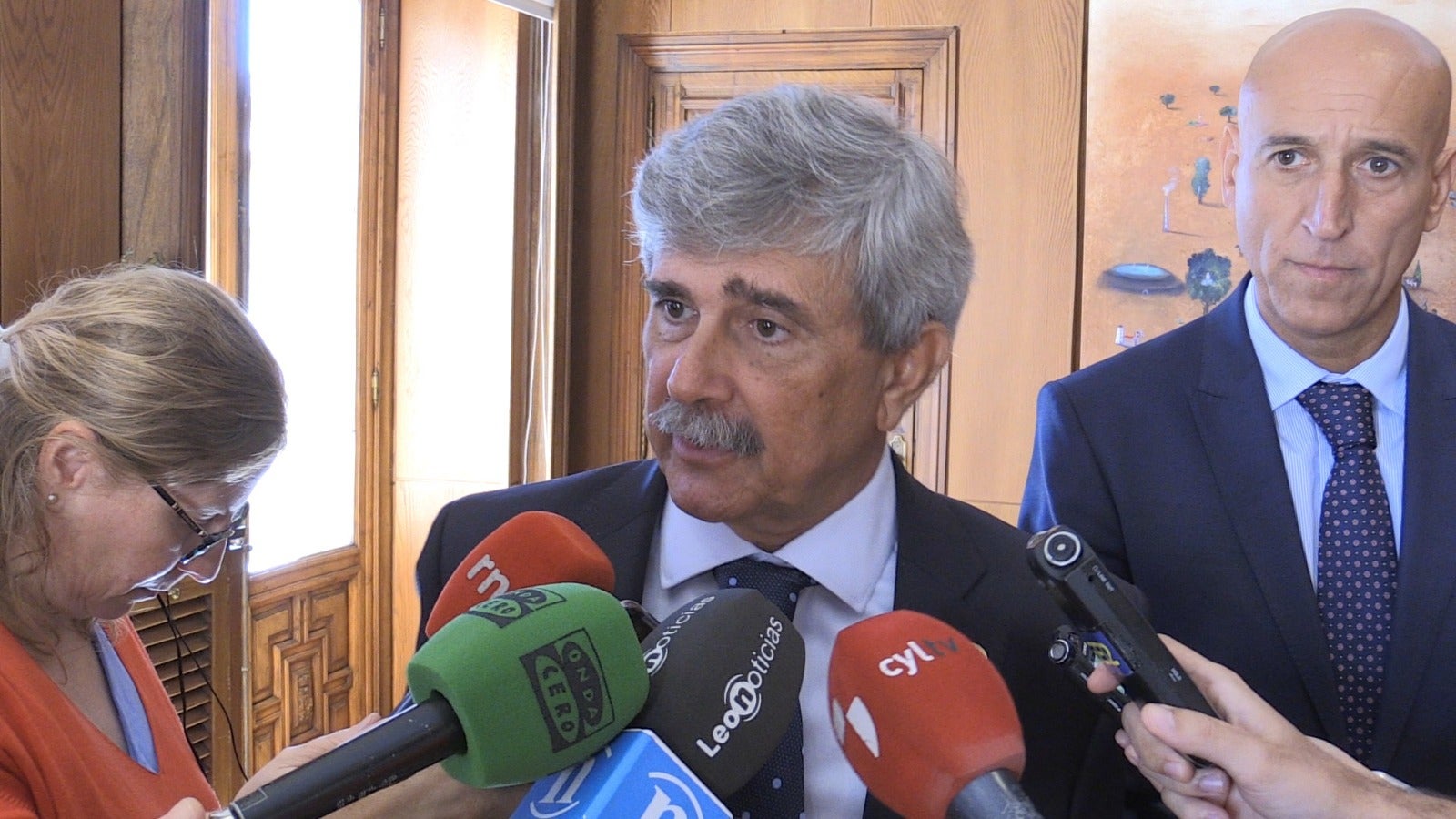 Marín valora presentarse a la reelección como rector de la ULE: «En principio podría ser que sí»