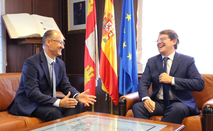 Reunión de los presidentes de la Junta y de las Cortes