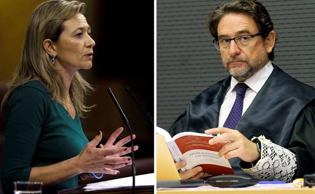 El juez Alba, condenado a seis años y medio de prisión por confabular contra Victoria Rosell