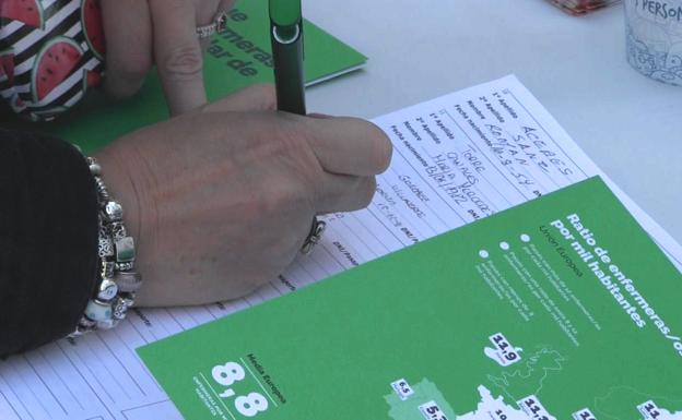 Satse llama a movilizarse a la sociedad leonesa para elevar y blindar por ley el ratio de enfermeras