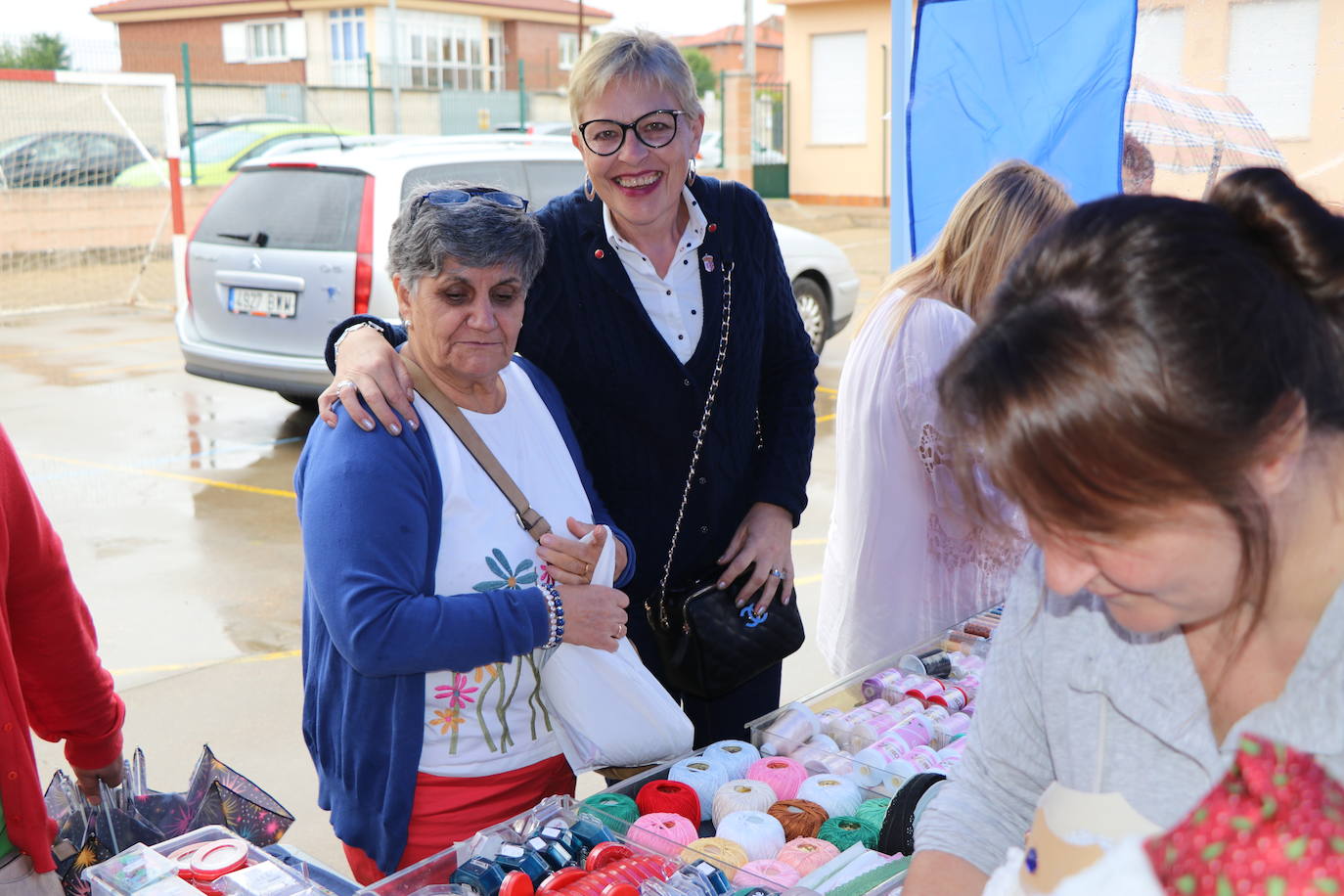 Cuatro encuentro de bolilleras en Lorenzana
