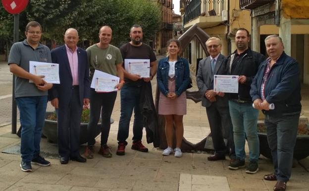 Sahagún y la asociación Donantes de Sangre realizan un homenaje a los colaboradores más activos de la comarca