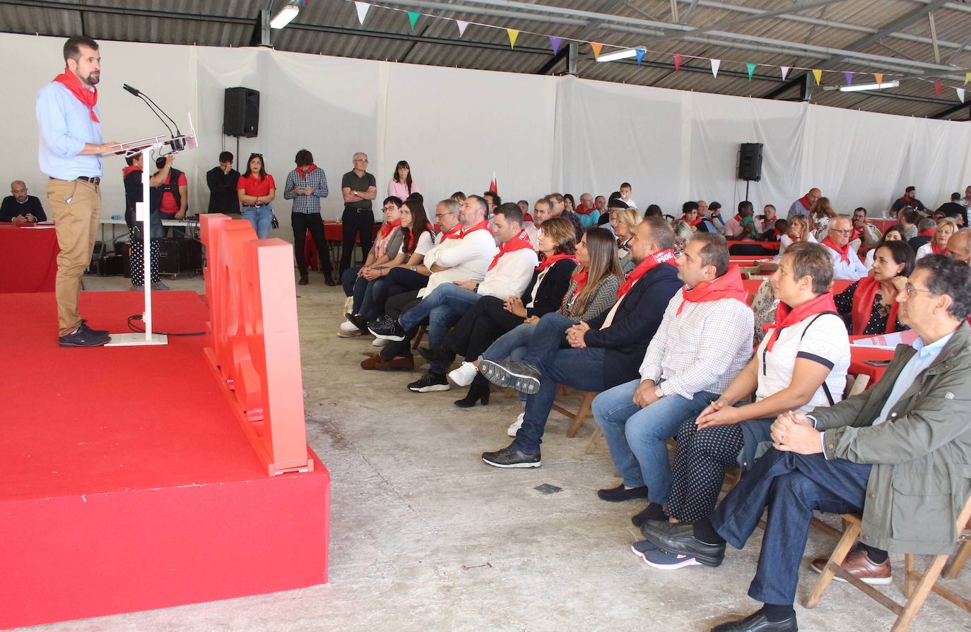 La ministra de Justicia interviene en la Fiesta provincial del PSOE de León en Camponaraya