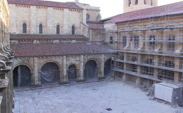 Las obras del nuevo museo de San Isidoro sacan a la luz dos hornos de fundición de campanas del siglo XV