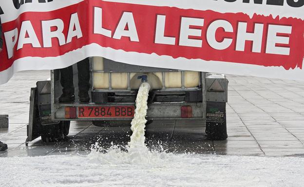 Asaja denuncia que los ganaderos leoneses cobran la leche un 7,3% más barata que la media de Europa