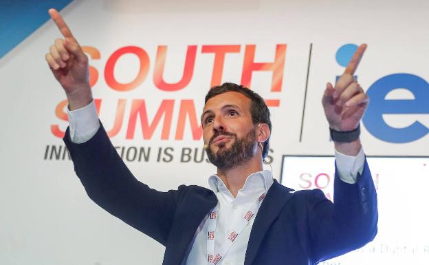 Casado alienta a su electorado con la tesis de que la victoria del PP es una meta alcanzable