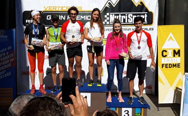 El leonés Manuel Fernández campeón sub23 de la Copa de España de Km Vertical