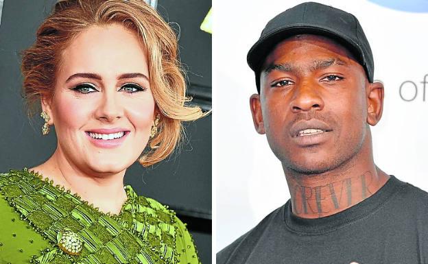 Adele recupera el amor medio año después con el rapero Skepta