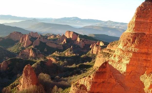 Las Médulas de León, entre los mejores atardeceres de España