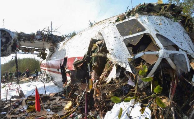 Cinco muertos en un aterrizaje forzoso en Ucrania de un avión de carga procedente de Vigo