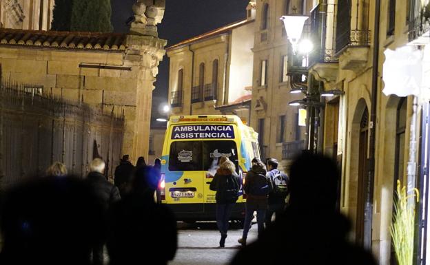 Herido por arma blanca un joven en las inmediaciones de la Plaza Mayor de Salamanca