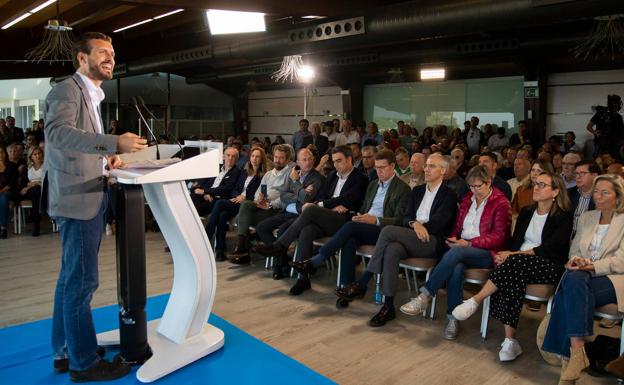 Casado también abre la puerta a pactar con el PSOE después del 10 de noviembre