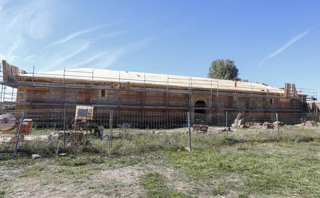 El monasterio de Santa María de Sandoval recuperará su panera esta Navidad