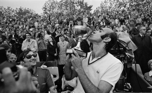 Fallece Andrés Gimeno, el campeón más veterano de Roland Garros