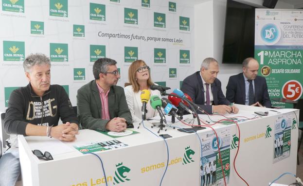 Asprona León pone en marcha un 'Desafío Solidario' con el fútbol y Quijano como grandes invitados