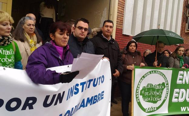 La Plataforma por un Instituto para Villaquilambre cree que la consejera se «olvida» de este proyecto