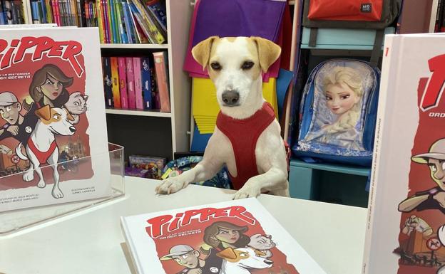 Pipper, el primer perro 'influencer', regresa a León para presetar su cómic