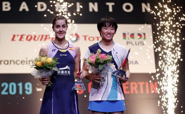 Carolina Marín pierde en la final del Abierto de Francia de bádminton