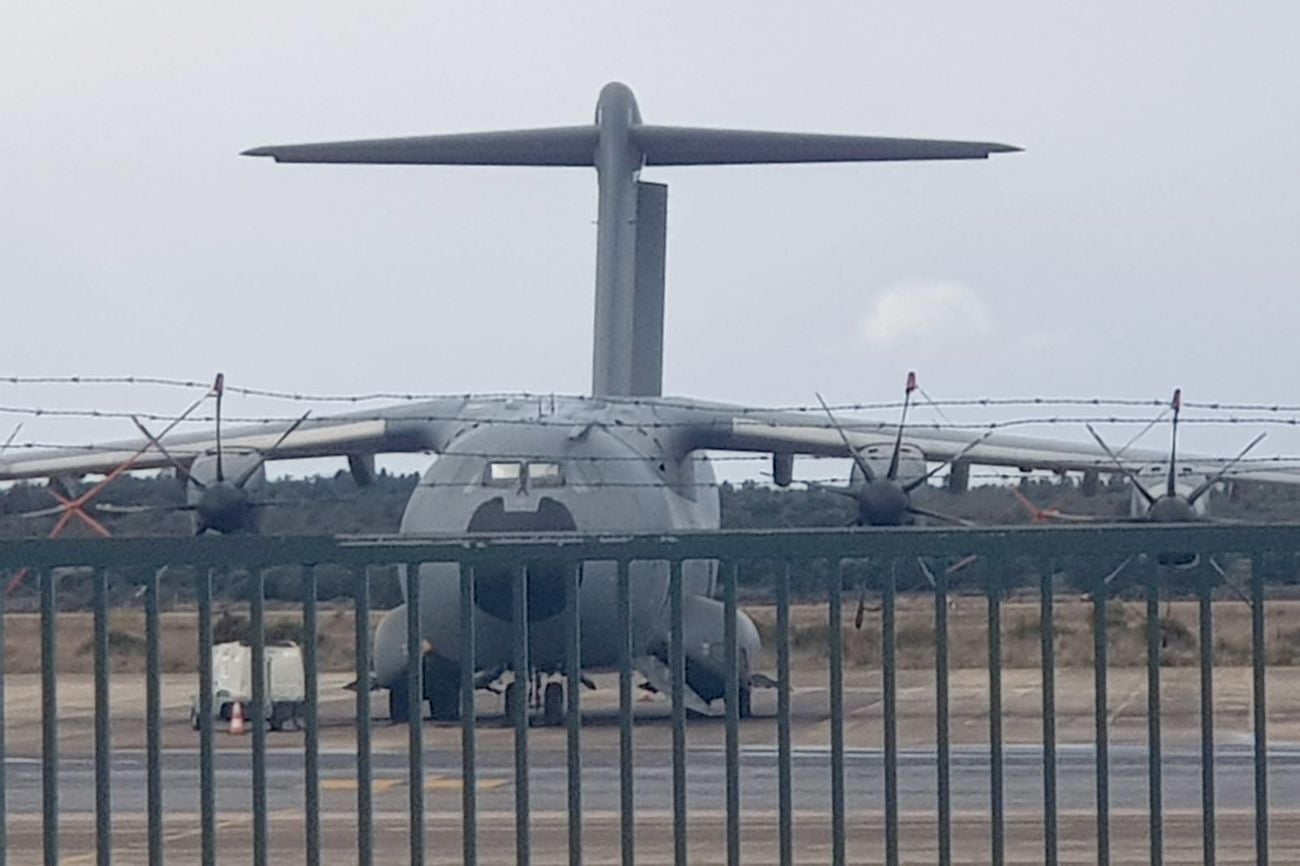 Un A-400M en León