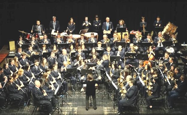 Intercambio musical entre la Banda de Música de El Burgo de Osma y la Banda de La Bañeza