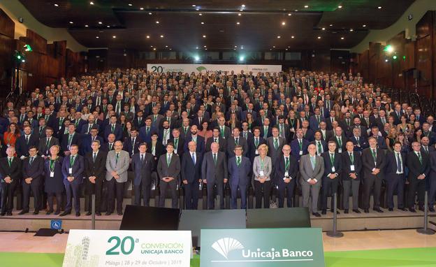 El grupo Unicaja Banco celebra en Málaga su vigésima convención con la presencia de 500 participantes