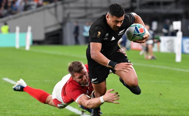 Los All Blacks derrotan a Gales y finalizan terceros