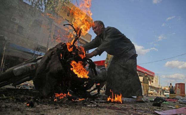 Trece muertos en un atentado con coche bomba en Siria