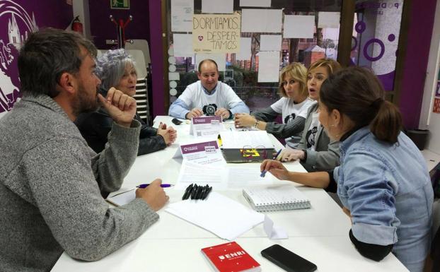 Unidas Podemos establece su compromiso con los autónomos de León para mejorar su situación laboral