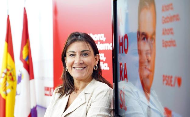 Ana Sánchez espera que el domingo los castellano y leoneses «pongan en su sitio a Mañueco e Igea»