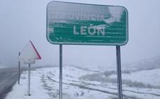 Aemet declara nivel amarillo el jueves y el viernes por nevadas en la provincia de León